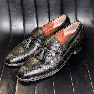 Vintage Hartt Water Bison Tassel Loafers | Black Men’s Size 10 D